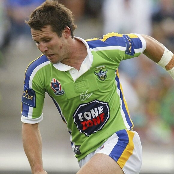 BNWT❤️vintage 2005 Canberra Raiders women's rugby jersey ISC home shirt NRL - Picture 2 of 13